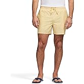 IZOD Men's Swim Trunks with Comfort Liner Saltwater Performance Upf50 Stretch Swimsuit 4" Inseam