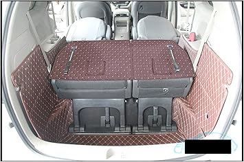 Amazon Co Jp 起亜カーニバル16 に適合 レザー 車のトランクマット 車のトランクカバー 車のトランクライナーマット 防水 滑り止め 汚れに強い 取り付け簡単 スポーツ アウトドア