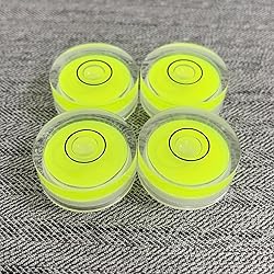 YMGBHNKJLS 4Pcs Small Circular Bubble Levels with