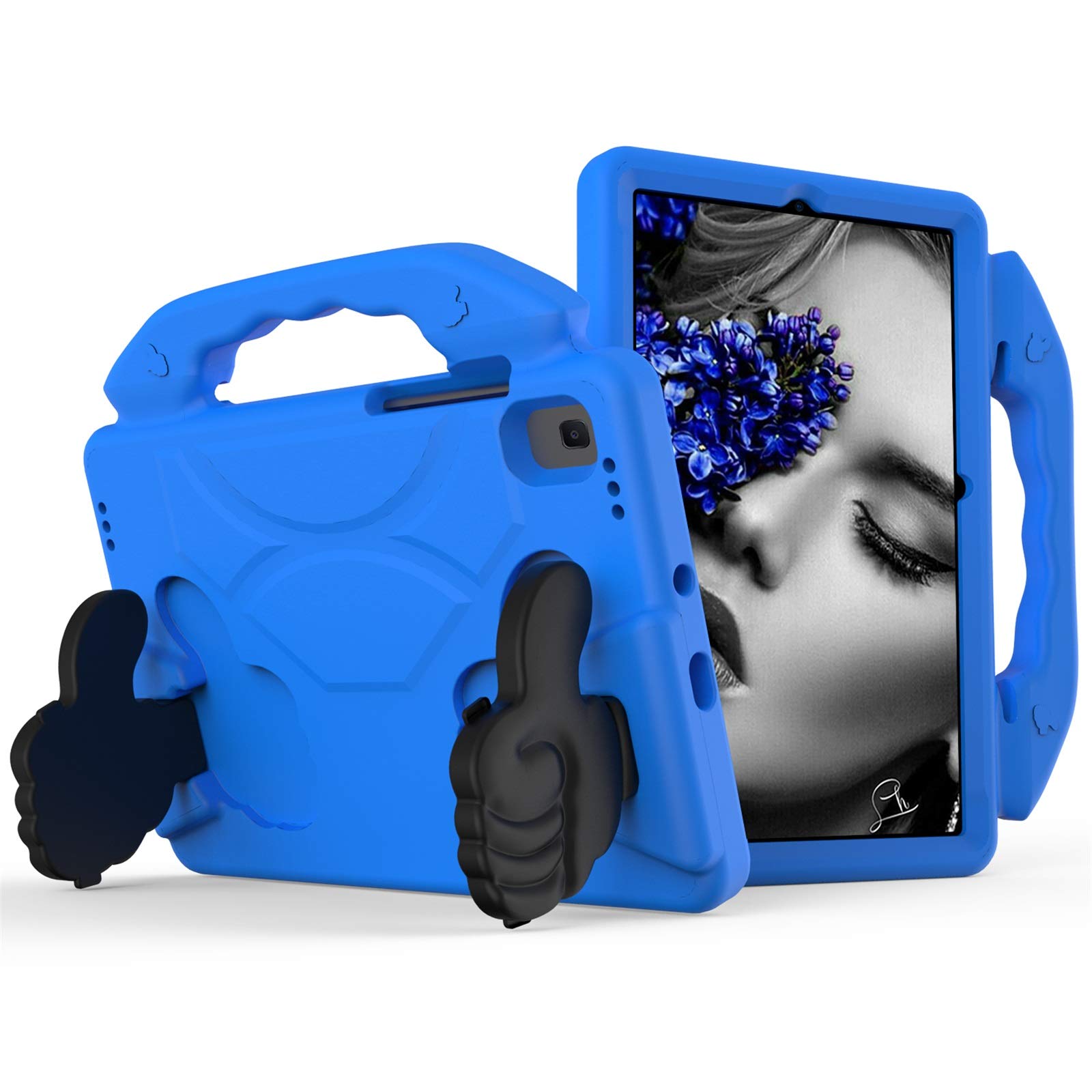 KATUMO Case for Samsung Galaxy Tab S6 Lite 10.4 inch 2024 2022 2020 Shockproof Case for Tab S6 Lite SM-P620N / P625N / SM-P610/P615/P613/ P619 EVA Lightweight Cover with Handle Kickstand