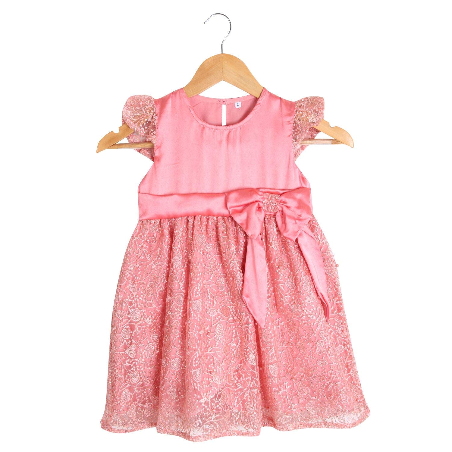 satin frocks for babies