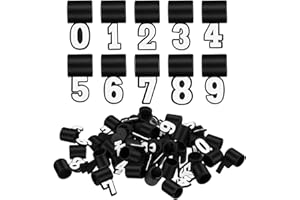 Huquary Silica Gel Baseball Necklaces Number 0-9 Pendants LettersSports Pendants for Boy Girl Men Fan Charms Football Softball Rope Chain Your Lucky Team Player