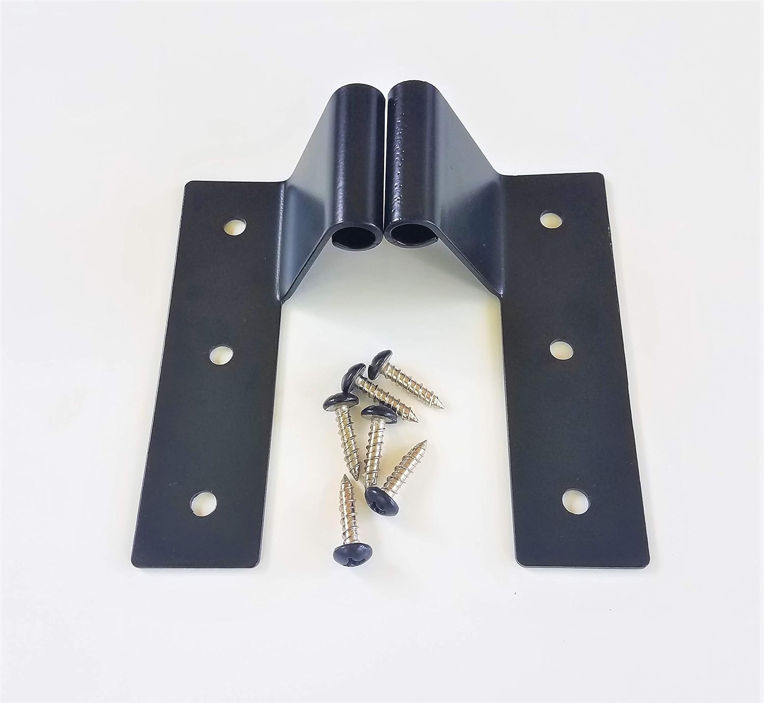 Superior Shutter Stainless Flat Strap Hinges (1/2" Offset