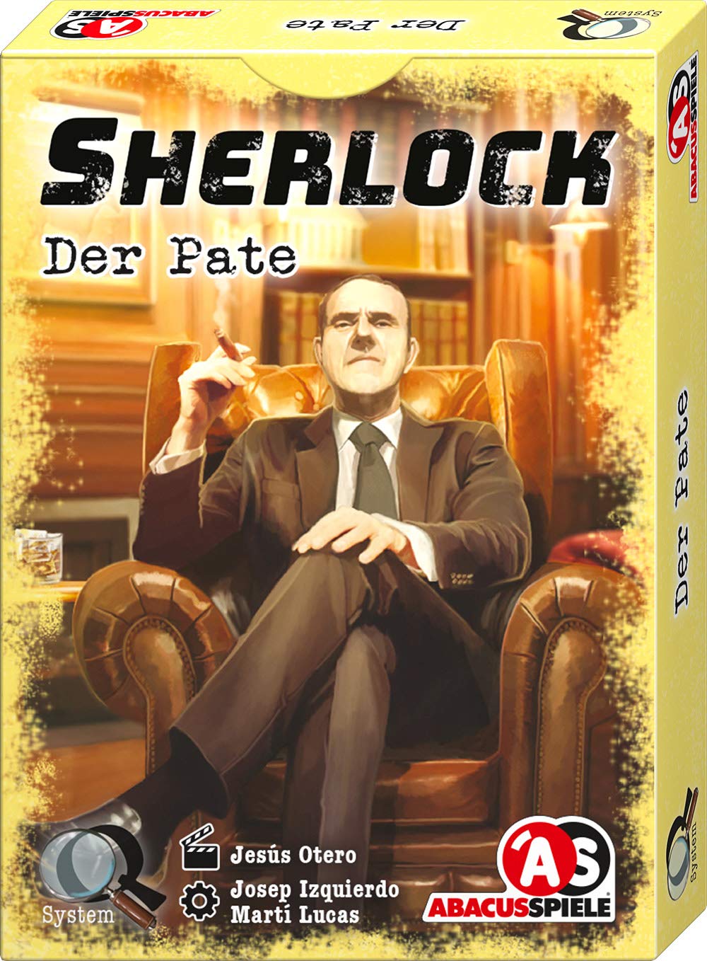 ABACUSSPIELE 48194 - Sherlock - The Godfather Card Game