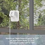 HOLACA Camera Mount Glass Window Mount for Blink Mini 2, 20° Downward view 7