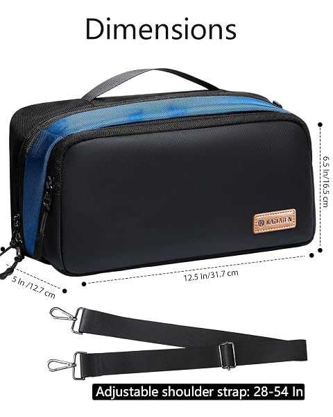 KAILAIEN SLING CROSSBODY BAG FOR NINTENDO SWITCH 2 / SWITCH OLED, STEAM DECK, PLAYSTATION PORTAL, ASUS ROG ALLY, WITH 3 POCKETS, TRAVEL BAG FOR GAME CONSOLES AND ACCESSORIES