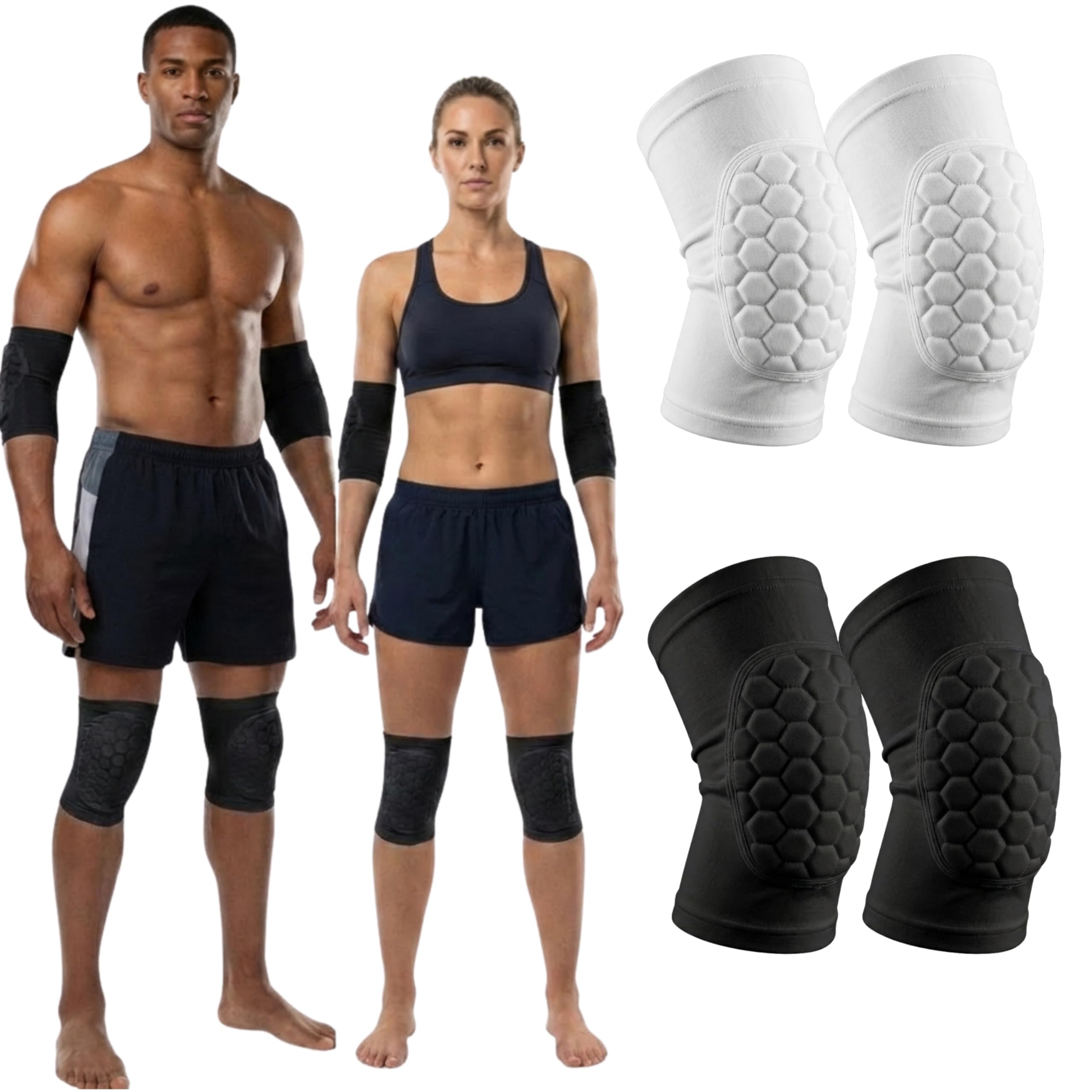 McDavid Knee Sleeves with Knee Padding for men and women