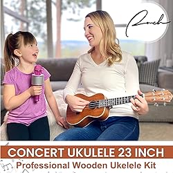 Ranch Concert Ukulele 23 inch Professional Learn to