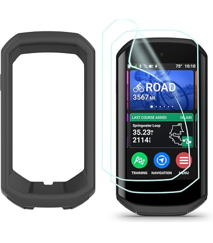 3 Protections D'écran Verre Trempé 9H Pour Garmin Edge 550 - Antireflets, Anti-rayures, Installation Facile Sans Bulles - Pack De 3