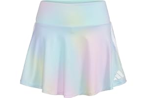 adidas Girls AOP 3-Stripe Flounce Skort