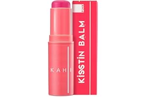 KAHI BALM SEIRES | Kisstin Balm Stick - Skin-Refining Face Balm Moisturizer & Makeup Stick | Nourishing Beauty Balm Moisturizer Stick | Multi-use Face Balm Stick | Makeup-enhancing Glow Balm (0.32 oz)