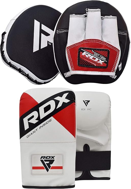 RDX Pads & Boxing Gloves Set