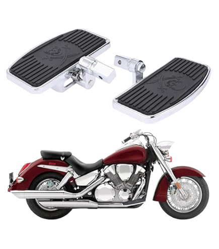 Logas Paire De Repose-pieds Passager Avant Et Arrière Pour Honda Magna VF250/VT250/VF750 1994