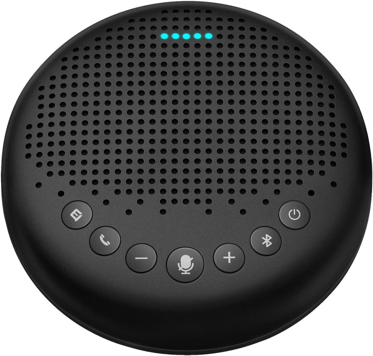 Bluetooth Speakerphone – eMeet Luna Conference Speaker, Enhanced Noise Reduction Algorithm, Daisy Chain, Dongle USB Speakerphone for Home Office, 360°Voice Pickup for 8 People : Electronics