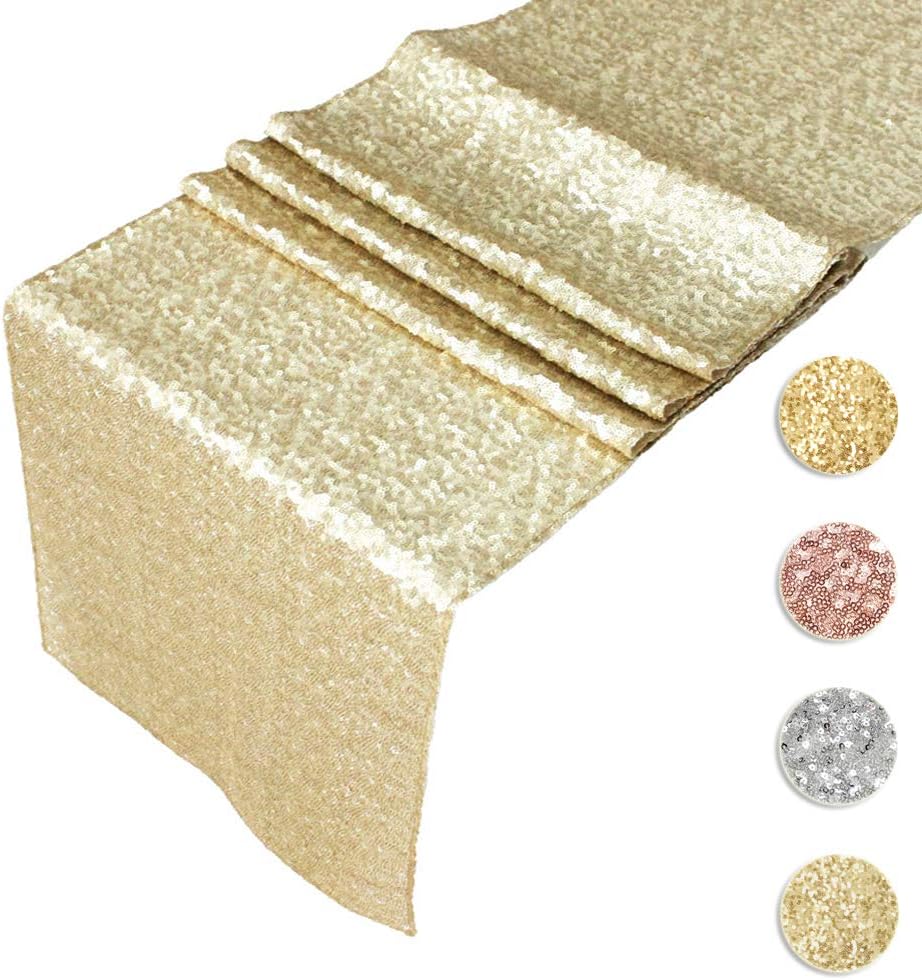 Best White Fall Table Runner With Silver