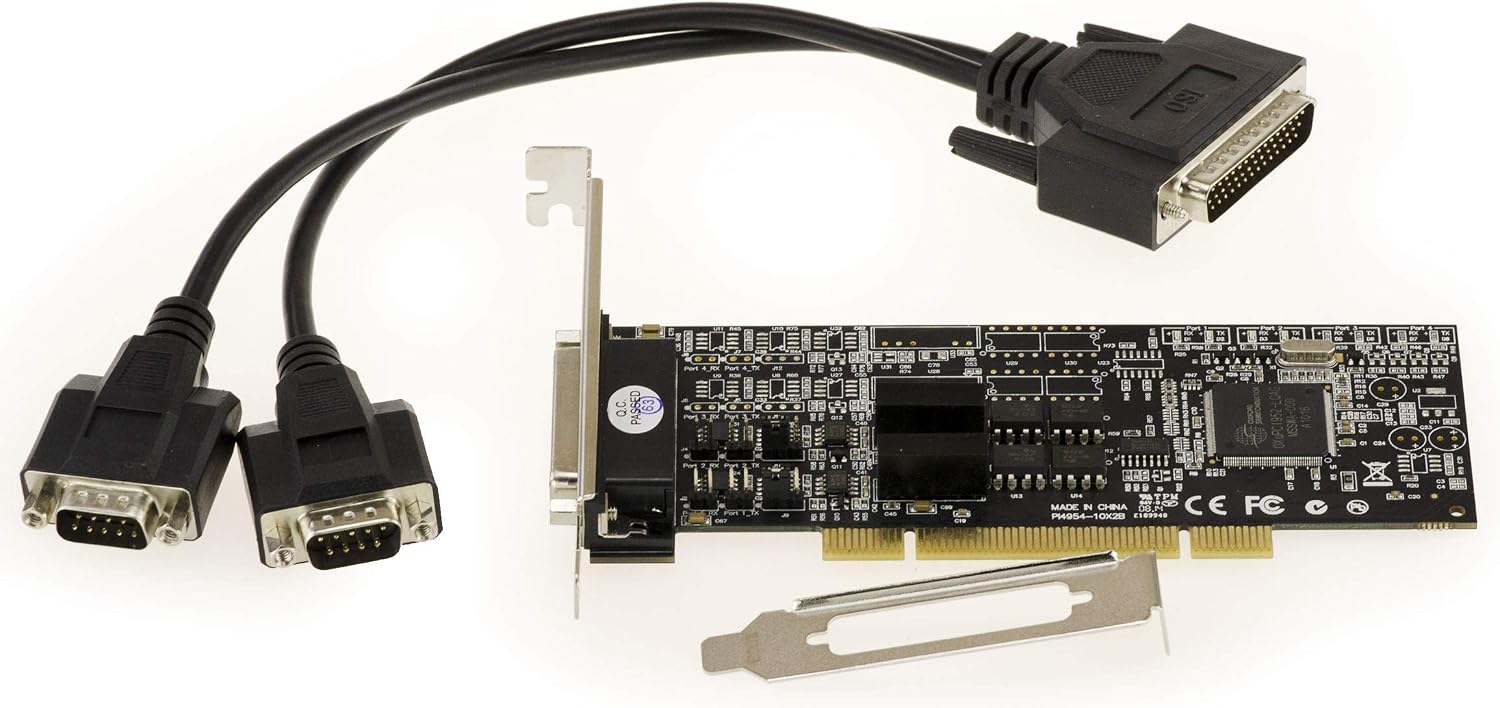 KALEA-INFORMATIQUE 2-port RS422 RS485 PCI controller card with OXFORD OXPCI952 chipset - 2KV ISOLATION, transparent - Image 4