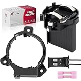 Svicari H7 Headlight Bulb Socket Adapter Holder Kit Compatible with Volkswagen Golf GTI Passat for Tiguan Eos Passat Headlamp Base Wiring Harness Clip Assembly Replace #5K0941109C A9068260282