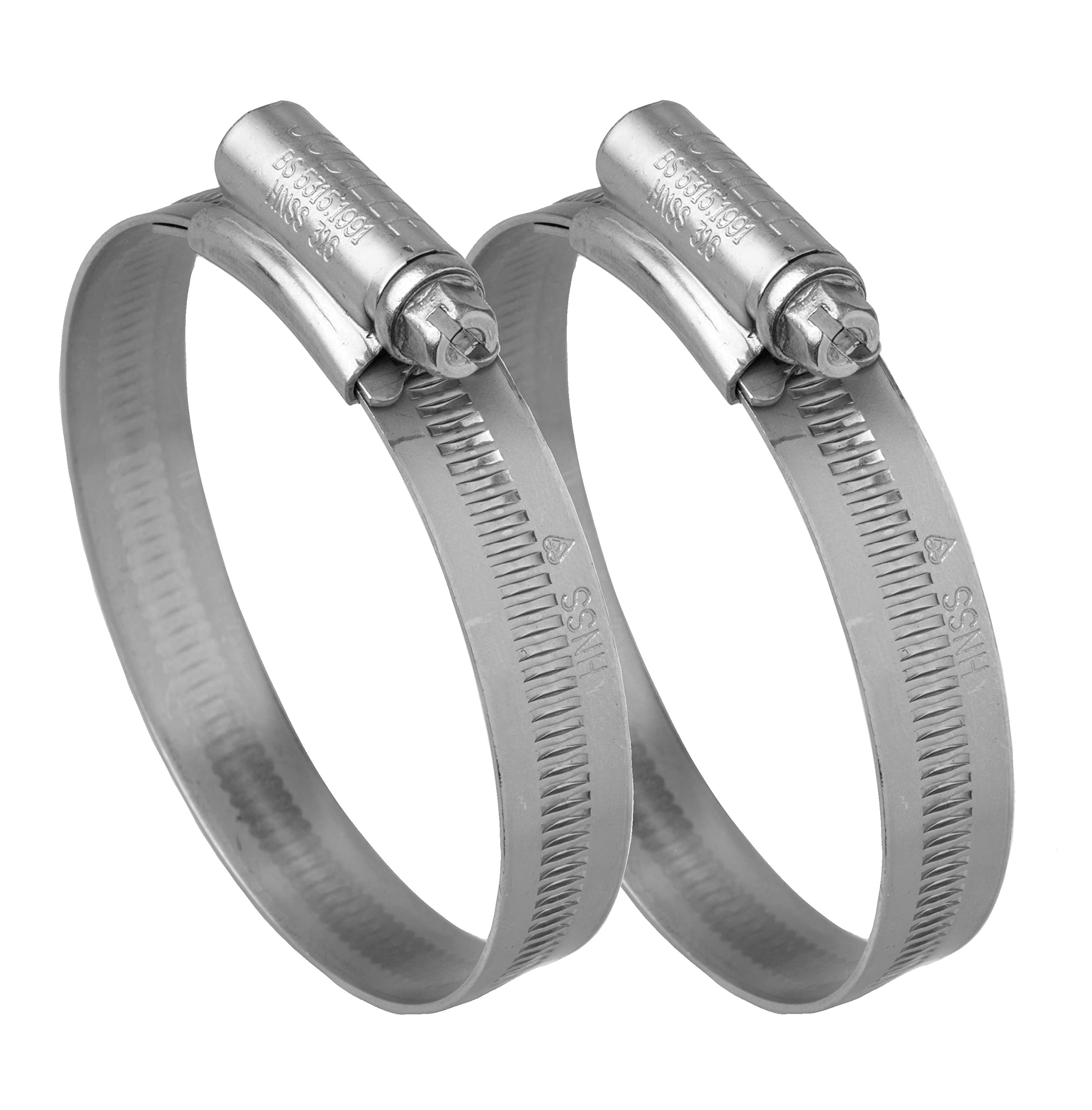 Jubilee® Clip, Marine Grade Stainless Steel SS316 Hose Clamp 32-45mm x 2