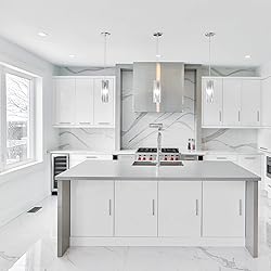 Ravinte Cabinet Handles 10 Pack Brushed Nickel