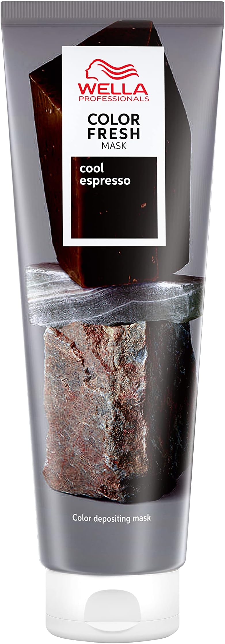 Wella Color Fresh Mask Cool Espresso 150ml Brown Hair Gloss Treatment