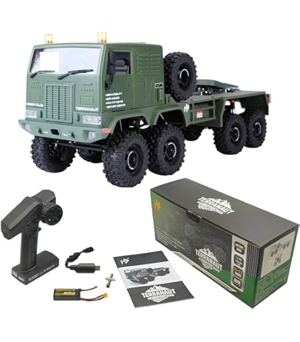 Coche RC CR18P EVO 2 RockVan – Mini Oruga 1/18 Con 2 Velocidades Y Engranajes Metálicos, Listo Para Usar