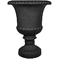 Tusco Products Urn Planter Large, 22-inch, Black