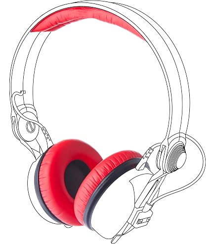 Amazon.com: YAXI HD25 TypeB Earpads(Red) : Electronics