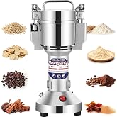 Moongiantgo Grain Mill Grinder Electric, 150g Upright, 110V | Commercial Spice Grinder 850W Stainless Steel Pulverizer Dry Grinding Machine for Wheat Corn Rice Pepper Herbs Coffee Beans