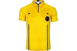 KAMAJSIO Pro Soccer Referee Shirt Men - Adult & Youth Soccer Referee Jersey Short Sleeve, Football Referee Shirts Women