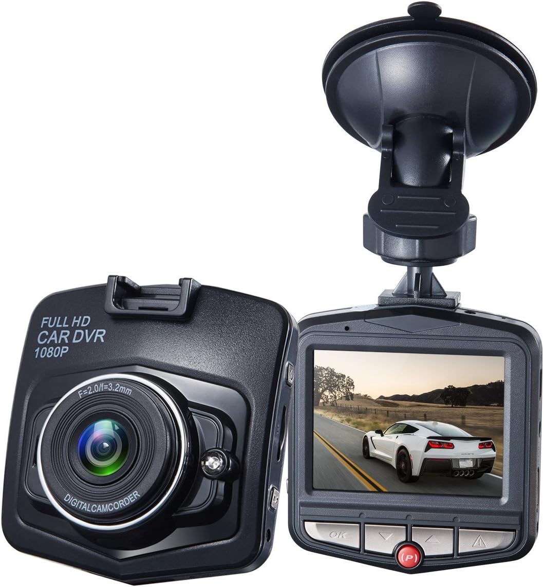 Sebikam Car Dash Cam 2.3โ LCD, 1080P FHD - Mini Car Dash Camera Full HD 1080P Video Recorder with G-Sensor, WDR, Loop Recording - Anti-Shake & Motion Detection HD Dashcam Recorder High Clarity