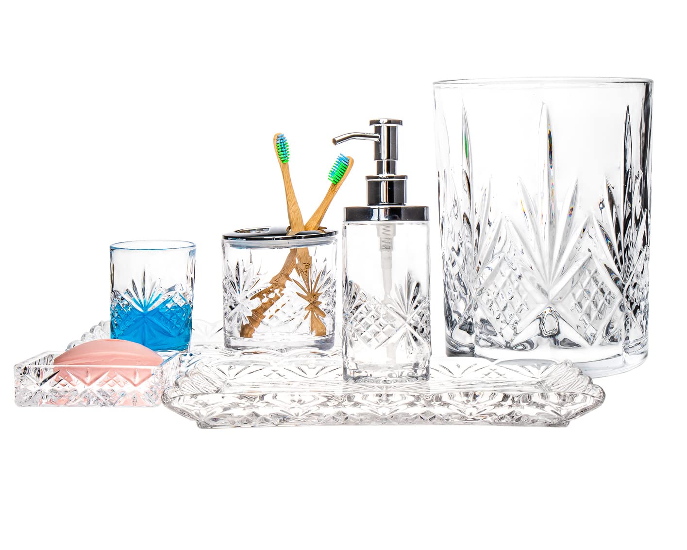 Godinger Crystal Dublin Soap Tray
