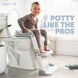 Jool Baby Potty Training Seat with 2 Step Ladder Grey view 8