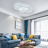 Comely LED Ceiling Light 54W Dimmable Remote 3000K-6500K White 4 Squares view 6