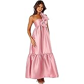 Petal & Pup Womens Betina Bow Front Maxi Dress