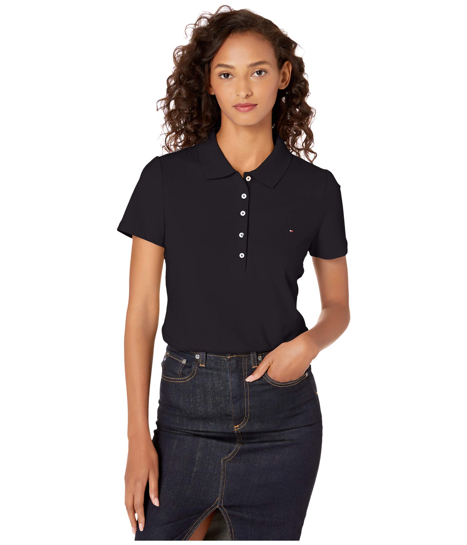 Tommy Hilfiger Women's Classic Short Sleeve Polo Shirt