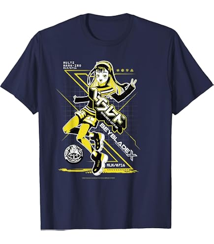 Amazon.com: Beyblade X Jaxon Blader X Feel The Impact T-Shirt