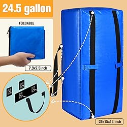 Heavy Duty Extra Large Storage Bags, XL Blue Moving