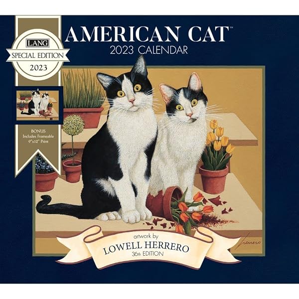 Amazon.com: The Lang Companies, American Cat Special Edition 2023 Wall  Calendar : Office Products