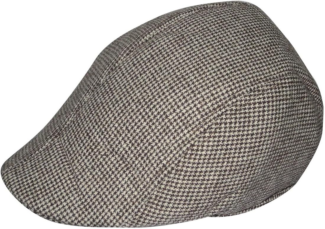 Unisex Country Style Fitted Newsboy / Paperboy Cap Hat One Size Fits All Brown