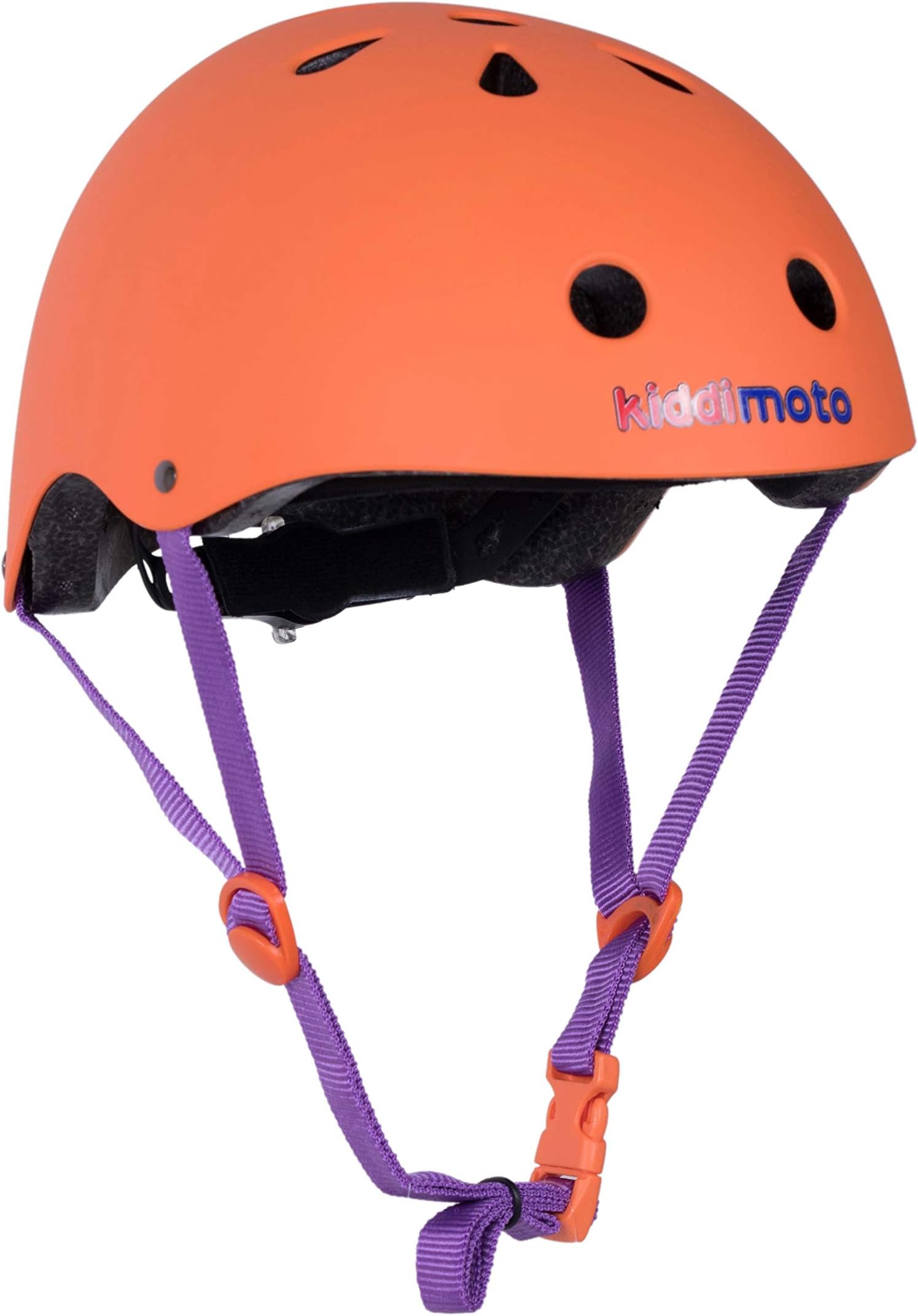 KiddimotoKids Helmet - Matt Orange Medium