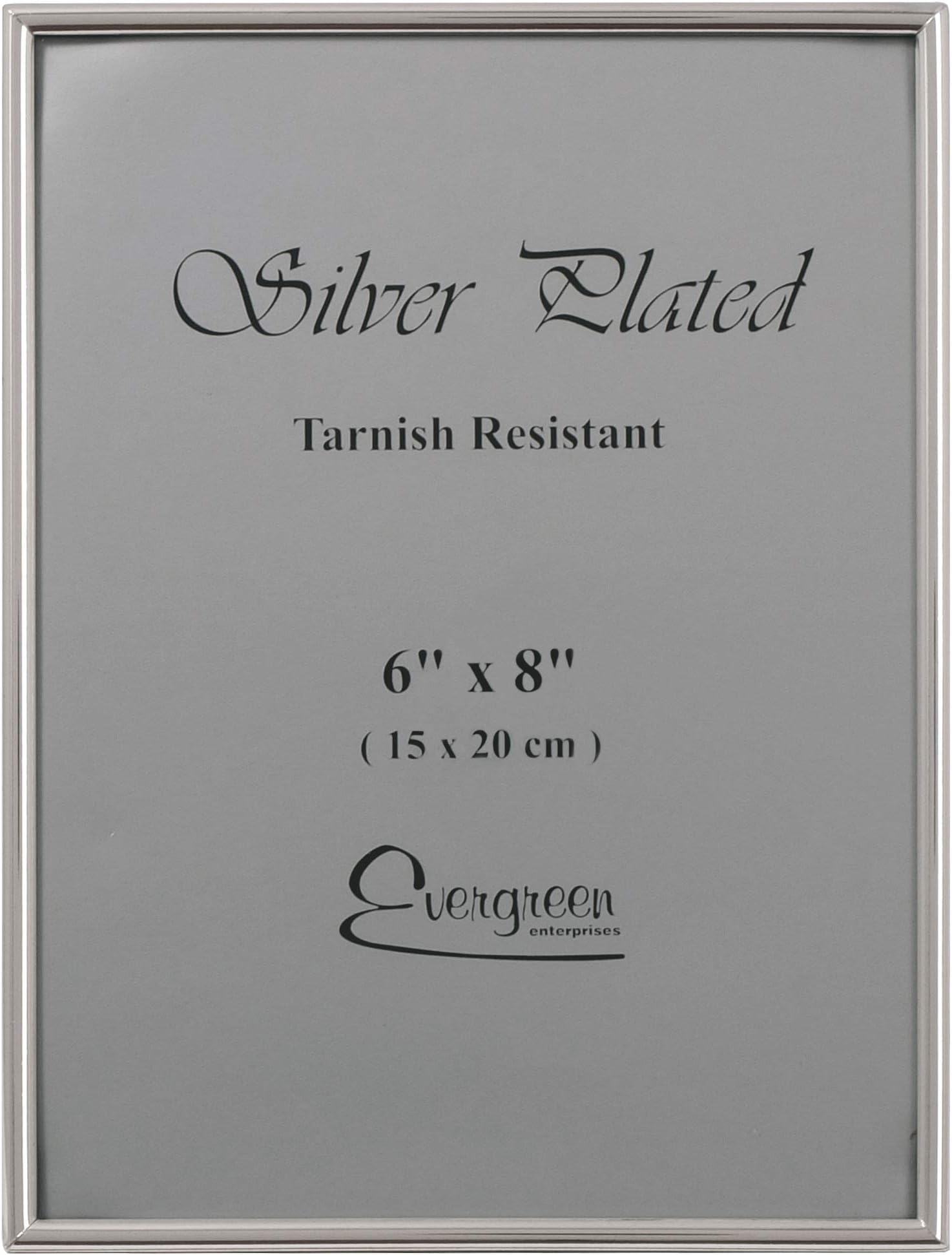 Evergreen Frame, Silver Plated, 6x8 [15x20cm]