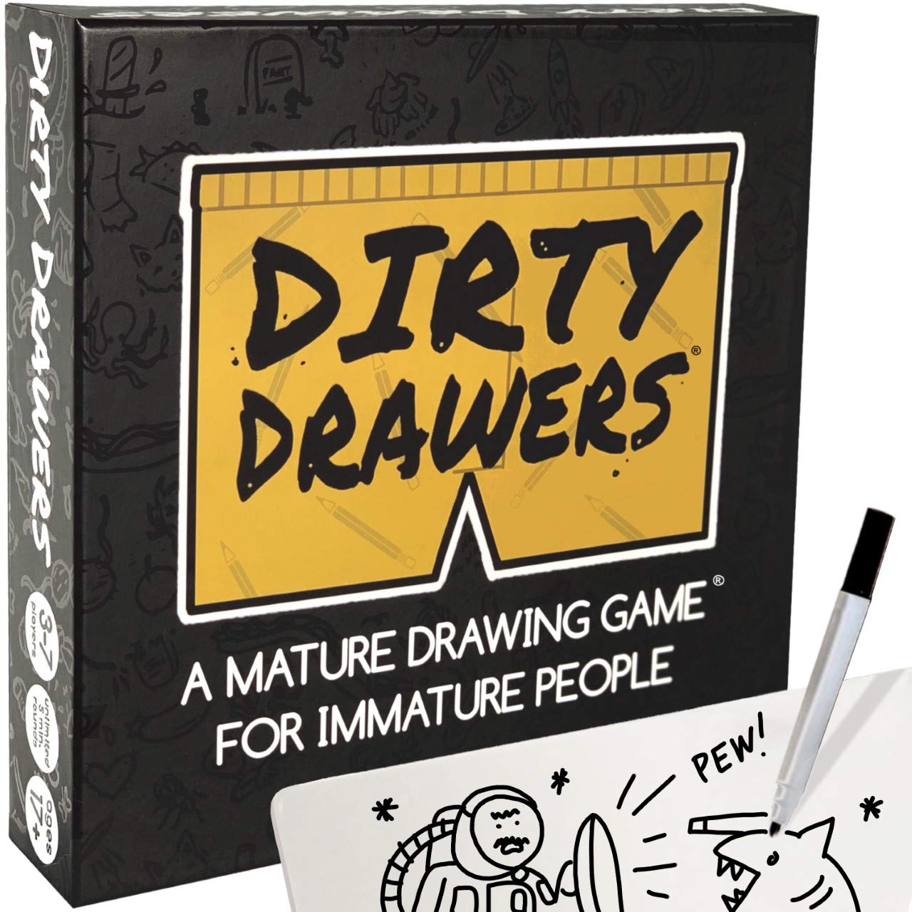 Dirty Drawers LLC DDZ690 Card Game, Multi-Colour