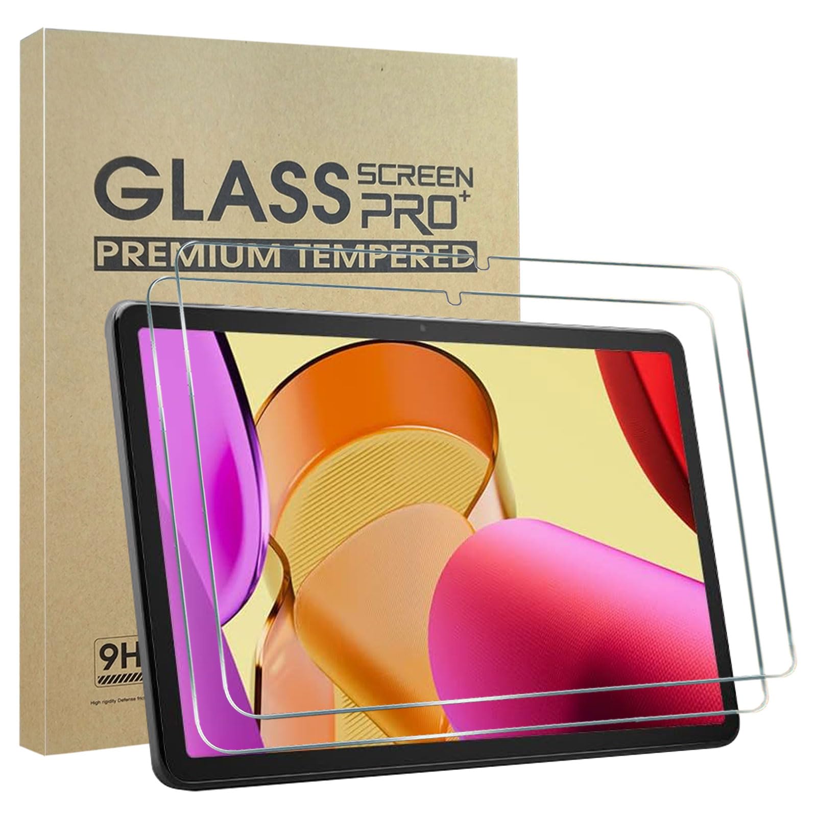 Photo 1 of [2 Pack] All-New Fire Max 11 tablet 13th generation - 2023 release 11" Screen Protector,HD Anti-Scratch Anti-Fingerprint 9H Hardness Bubble-Free Tempered Glass