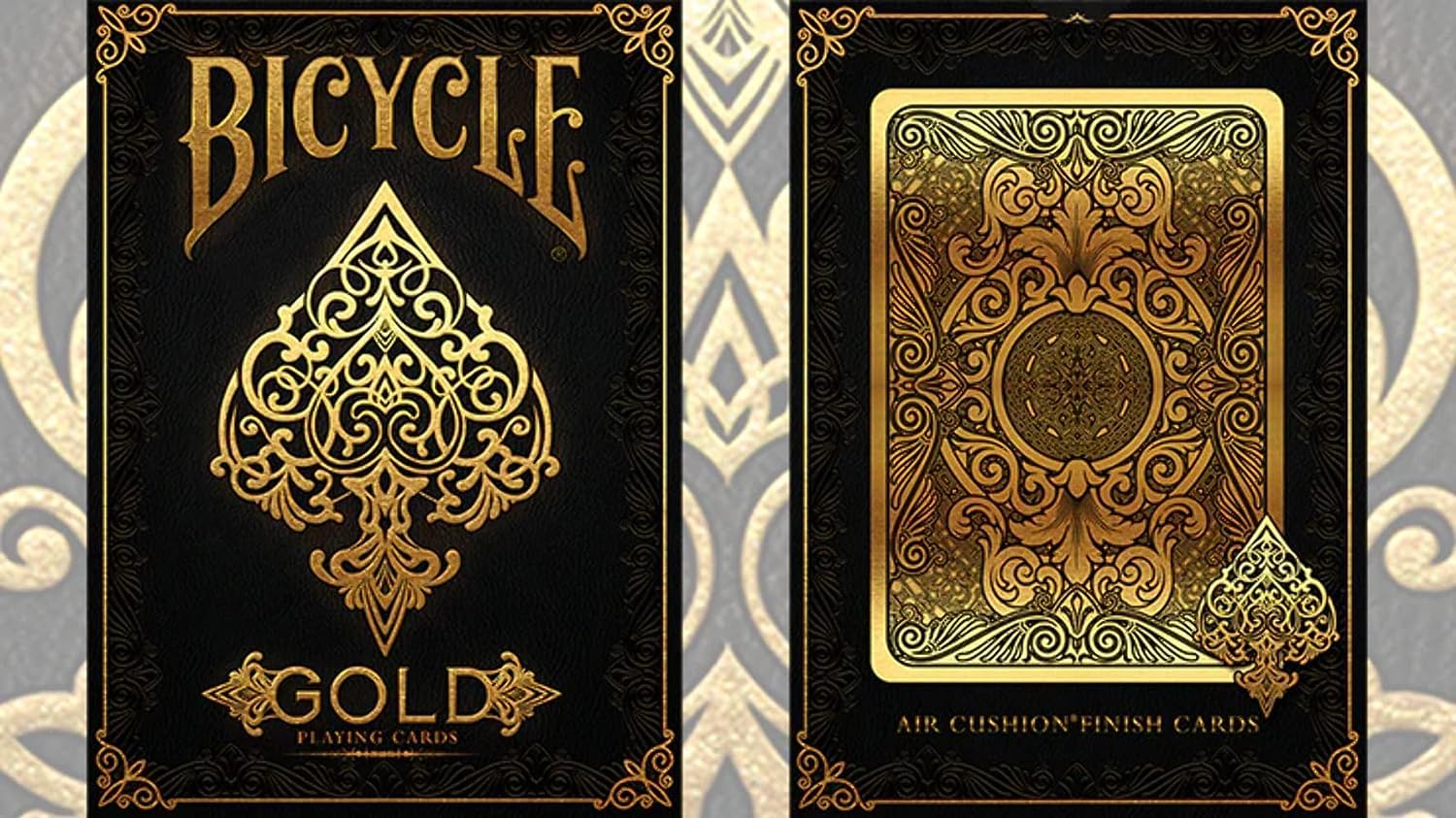 SOLOMAGIA Bicycle Gold Deck by US Playing Cards - Card Games - Magic Tricks and Magic