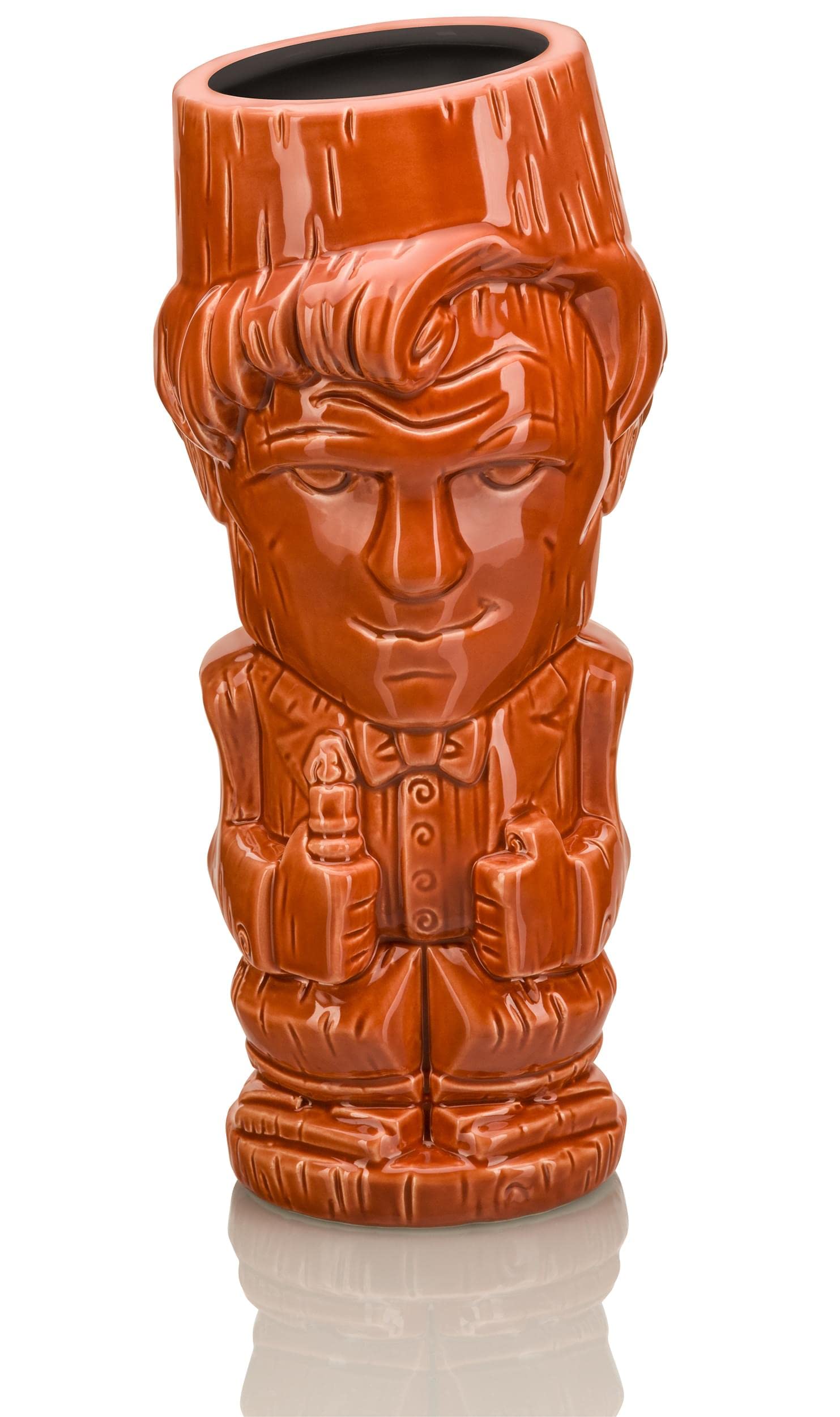 DOCTOR WHO Geeki Tikis Eleventh Doctor Ceramic Mug Holds 20 Ounces, Brown