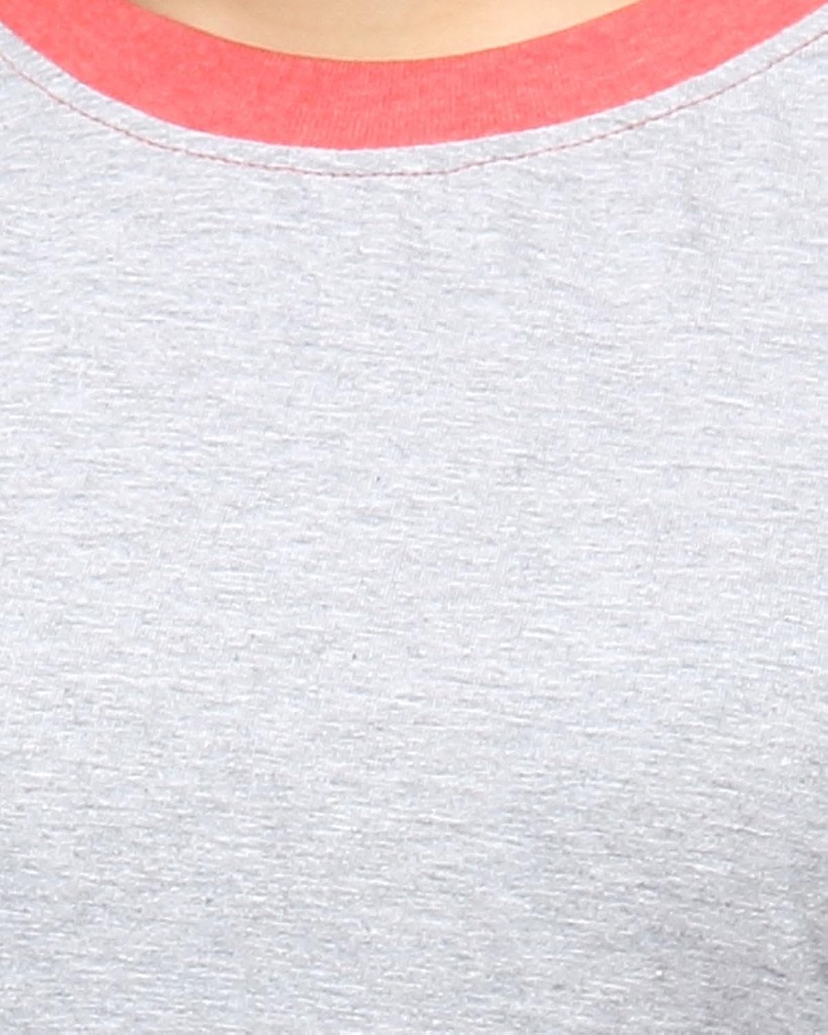 campus sutra women round neck quarter sleeve t-shirts