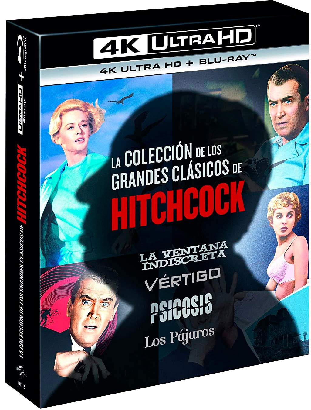 Alfred Hitchcock Classics Collection (4k uhd + blu-ray)