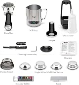 Sage Barista Express Bean to Cup Coffee Machine with Grinder and Frother view 7