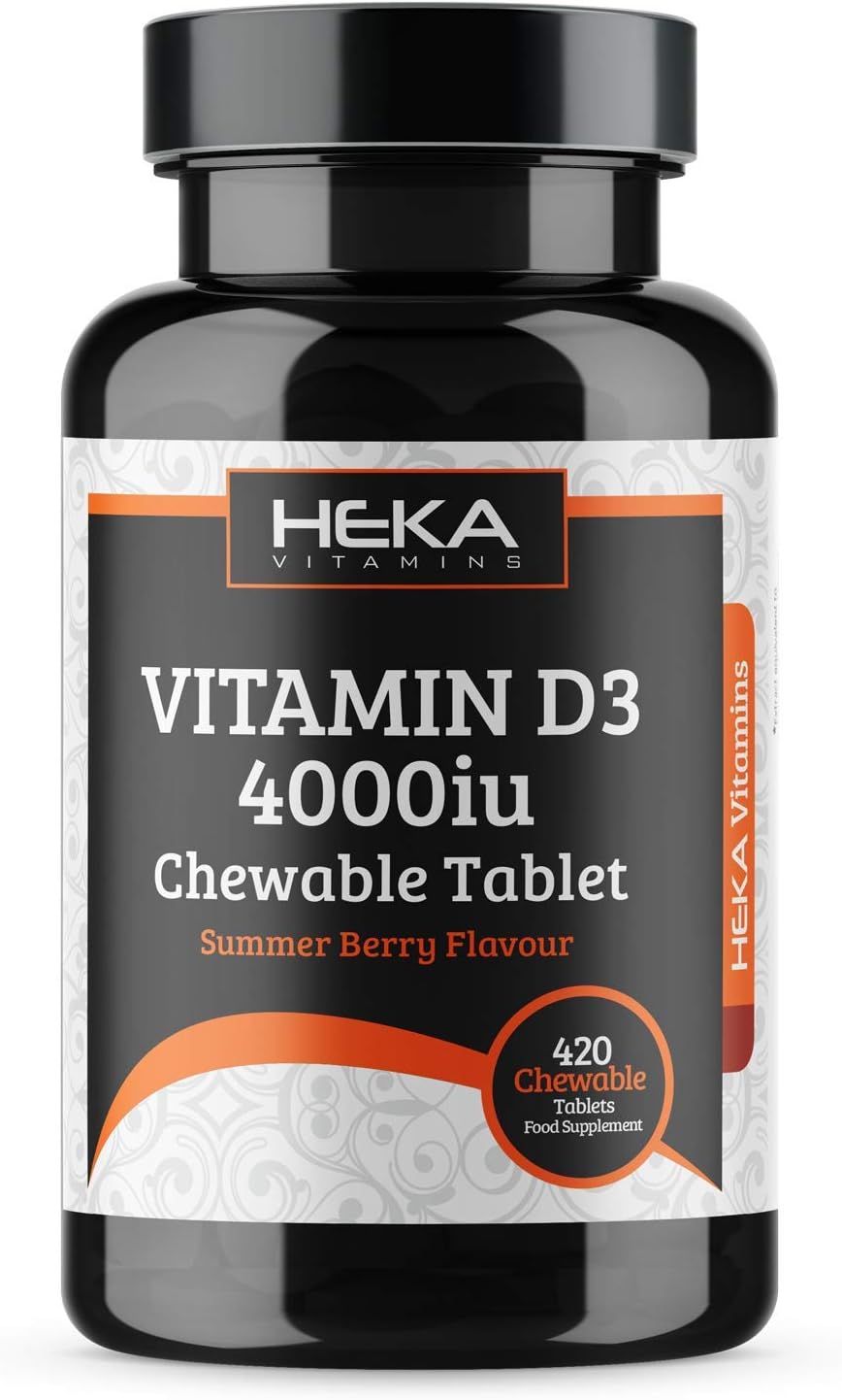 Vitamin D Chewable Tablets 4000iu High Strength Vitamin D3 Immune