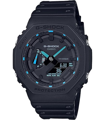 時計 CASIO G-SHOCK GAE-2100WE Amazon.com: Casio GA-2100-1A4ER G-Shock Neon Accent Quartz Watch